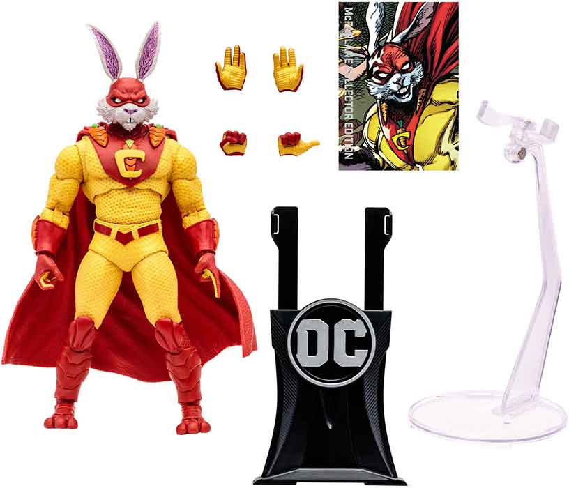 DC Multiverse Justice League Incarnate 7 Inch Action Figure Collector Edition - Captain Carrot - Image 2