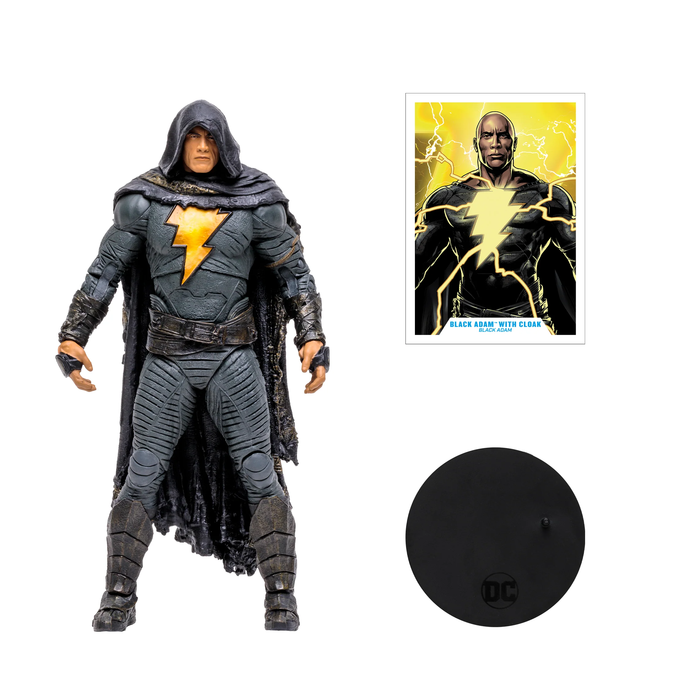 DC Multiverse Movie 7 Inch Action Figure Black Adam - Black Adam Ancient Costume (Shelf Wear Packaging) - Image 3