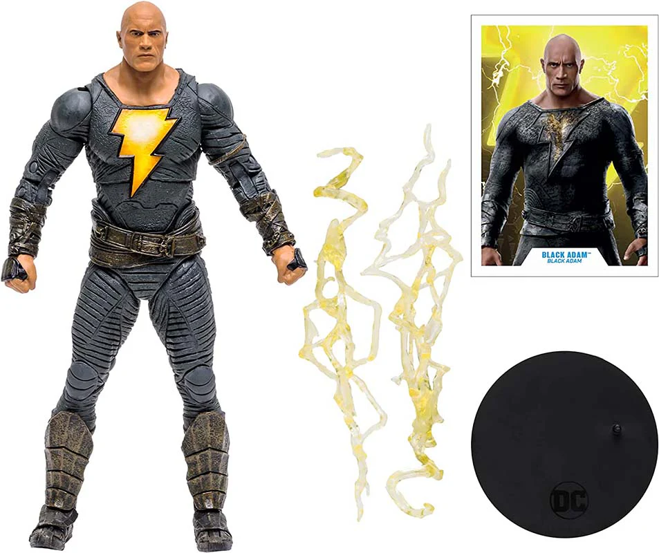 DC Multiverse Movie 7 Inch Action Figure Black Adam - Black Adam Hero Costume - Image 2