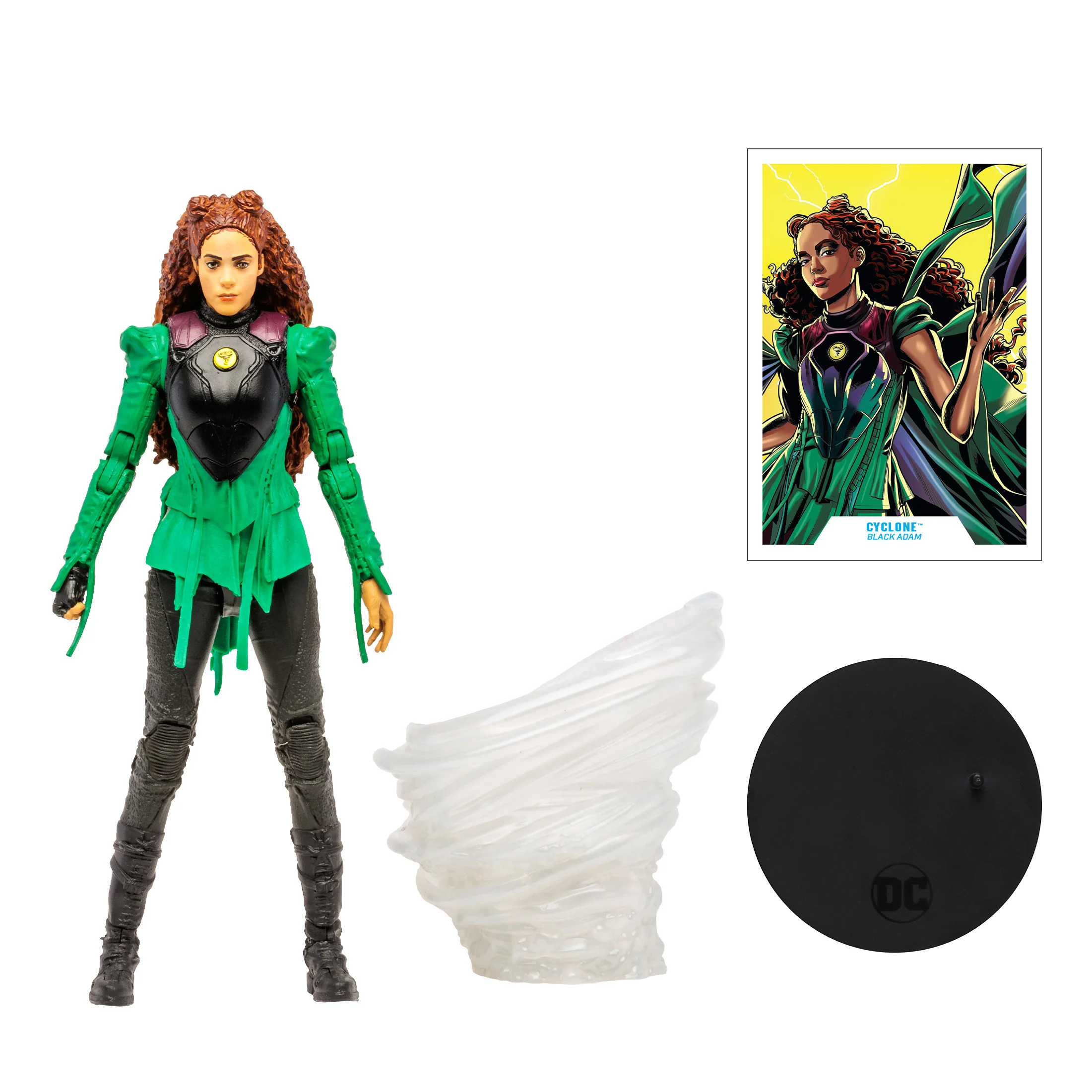 DC Multiverse Movie 7 Inch Action Figure Black Adam - Cyclone - Image 2