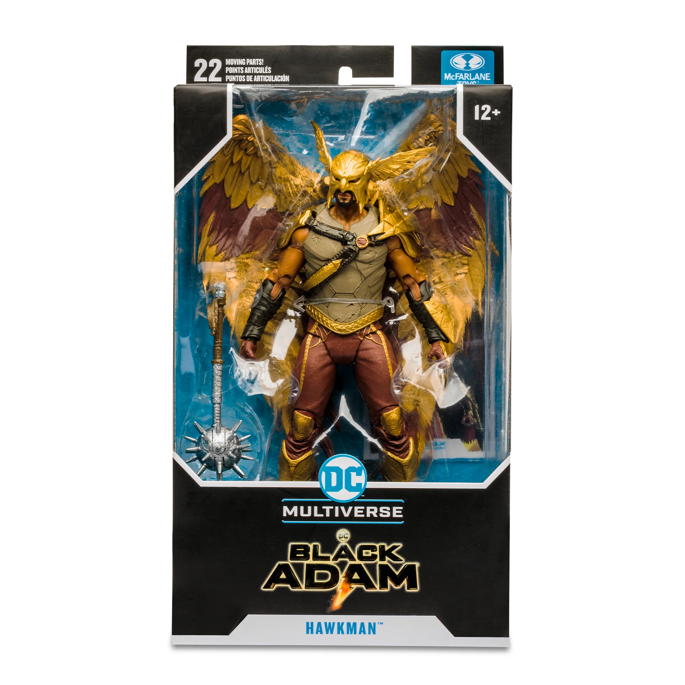 DC Multiverse Movie 7 Inch Action Figure Black Adam - Hawkman (Sub-Standard Packaging)