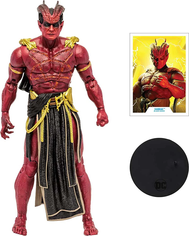 DC Multiverse Movie 10 Inch Action Figure Black Adam Mega - Sabbac - Image 2