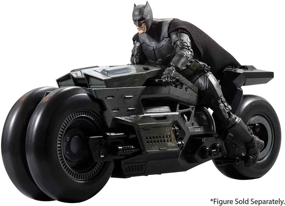 DC Multiverse Movie 7 Inch Scale Vehicle Figure Flash - Batcycle - Image 2