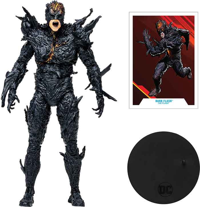 DC Multiverse Movie 7 Inch Action Figure Flash - Dark Flash - Image 2