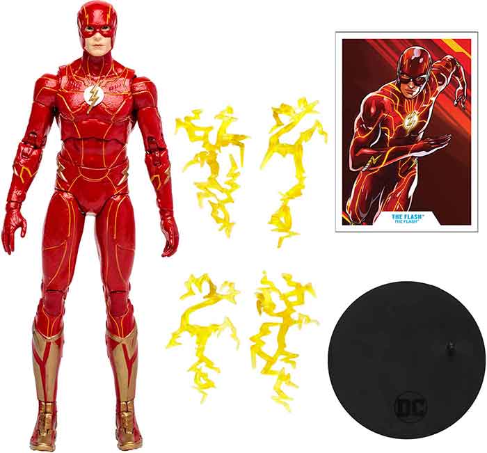DC Multiverse Movie 7 Inch Action Figure Flash - The Flash - Image 2