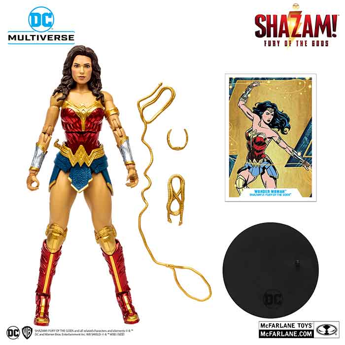 DC Multiverse Movie 7 Inch Action Figure Shazam - Wonder Woman - Image 2