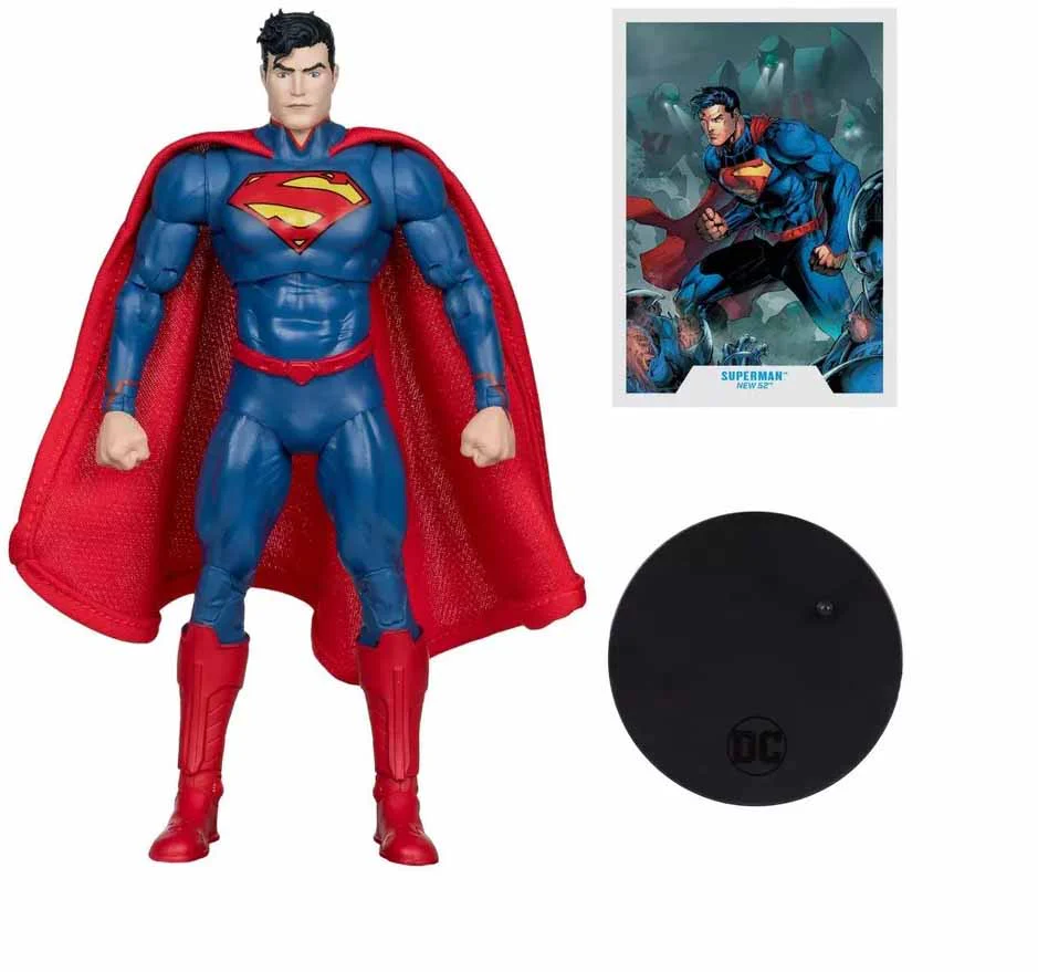 DC Multiverse New 52 7 Inch Action Figure Exclusive - Superman Gold Label - Image 2