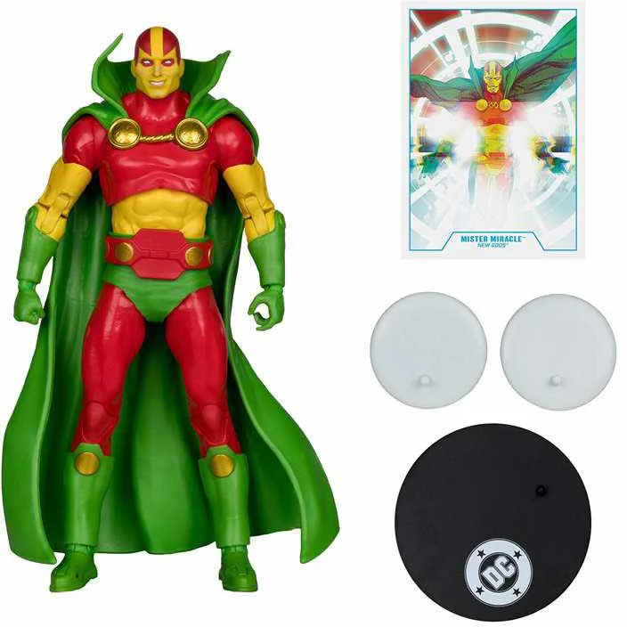 DC Multiverse New Gods 7 Inch Action Figure Exclusive - Mister Miracle Gold Label - Image 2