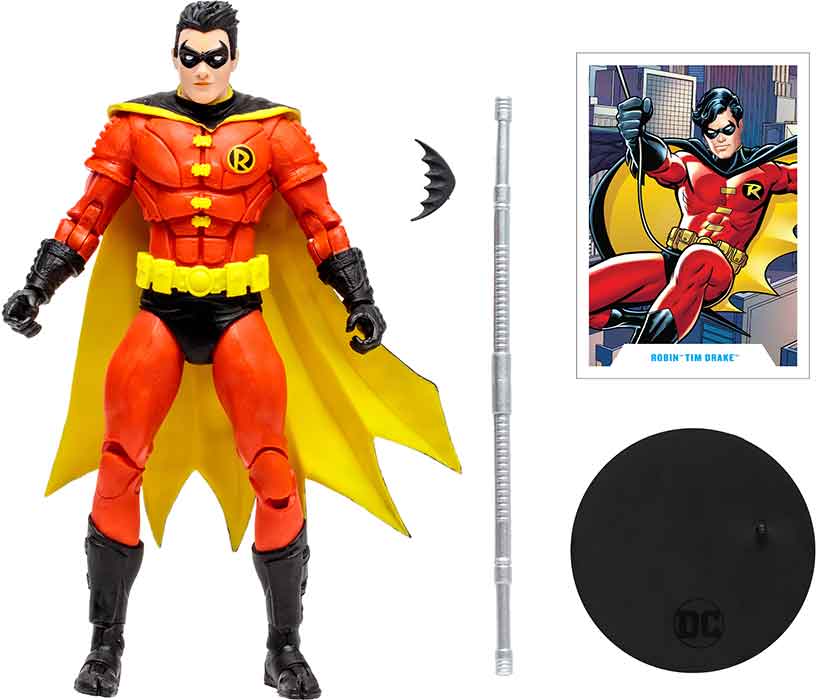 DC Multiverse Robin 7 Inch Action Figure Exclusive - Robin Tim Drake Gold Label - Image 2
