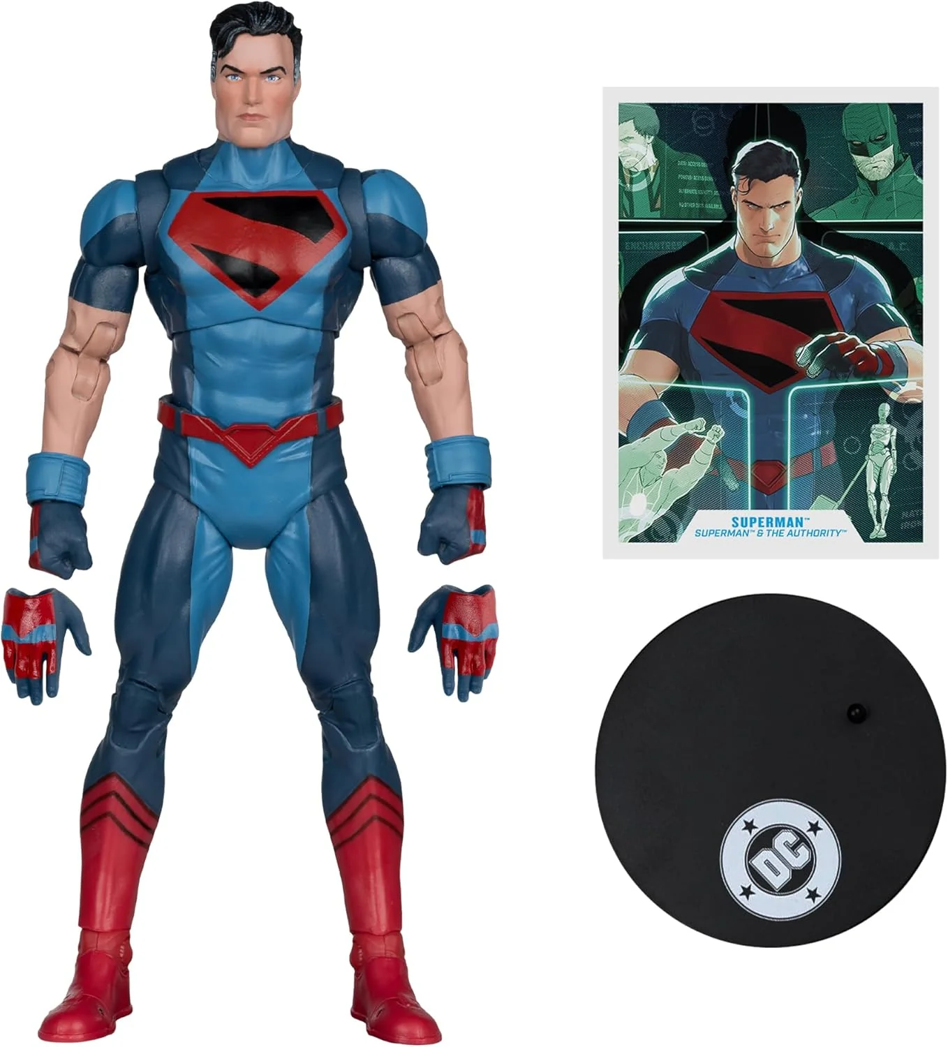 DC Multiverse Superman & The Authority 7 Inch Action Figure - Superman - Image 2