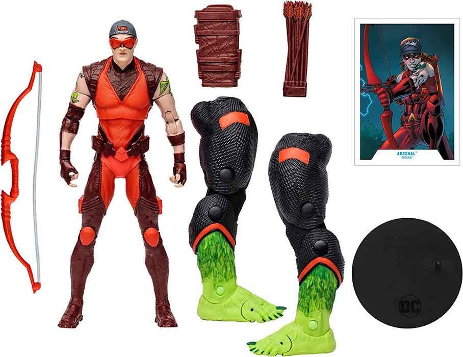 DC Multiverse Teen Titans 7 Inch Action Figure BAF Beast Boy - Arsenal - Image 2