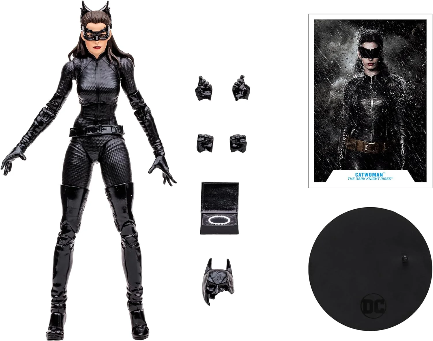DC Multiverse The Dark Knight Rises 7 Inch Action Figure Exclusive - Catwoman Platinum - Image 2