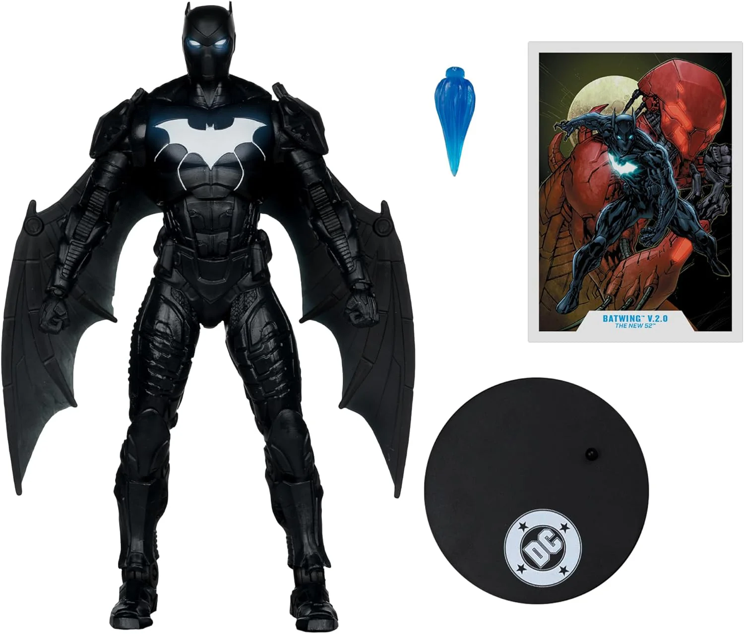DC Multiverse The New 52 7 Inch Action Figure - Batwing V.2.0 - Image 2