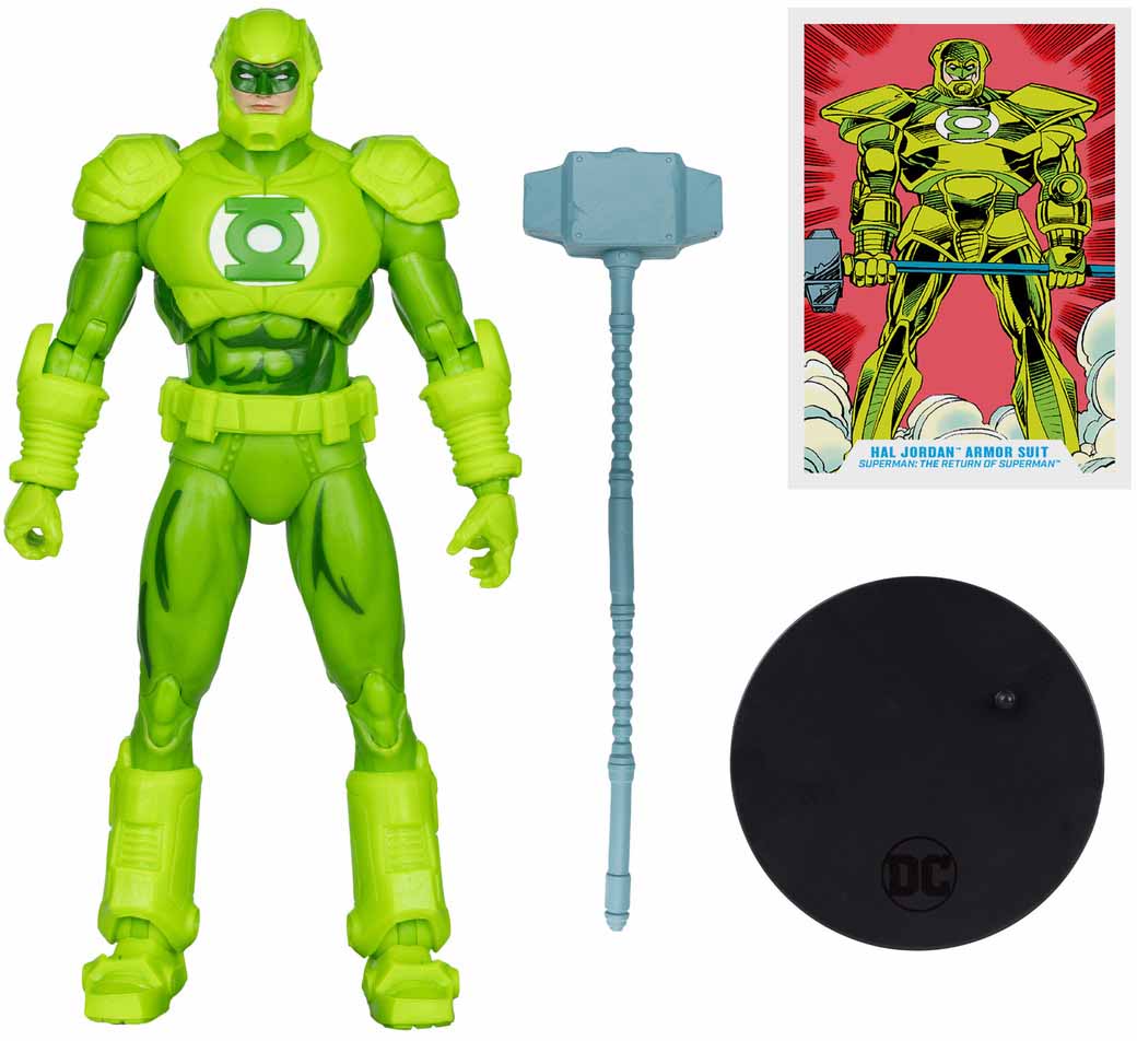 DC Multiverse The Return of Superman 7 Inch Action Figure - Hal Jordan Armor Suit - Image 2
