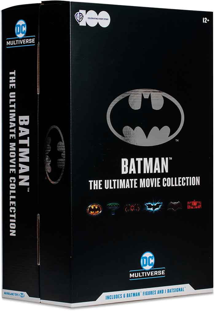 DC Multiverse Ultimate WB100 Movie Collection 7 Inch Action Figure - Batman Movie 6-Pack - Image 3