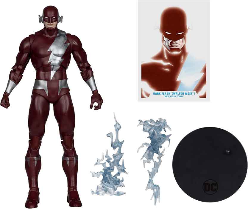 DC Multiverse Walter West New Kid In Town 7 Inch Action Figure - Dark Flash - Image 2