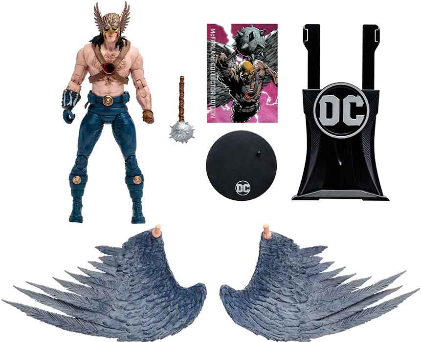 DC Multiverse Zero Hour 7 Inch Action Figure Collector Edition - Hawkman - Image 2
