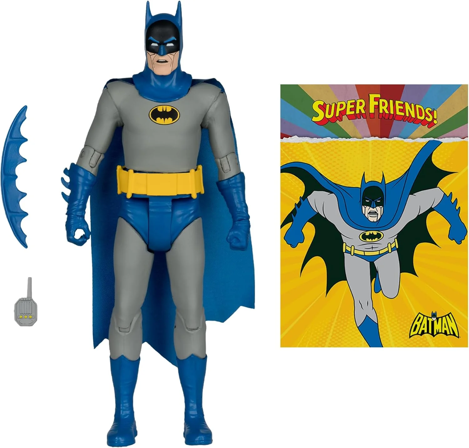DC Retro Super Friends 6 Inch Action Figure Wave 2 - Batman - Image 2