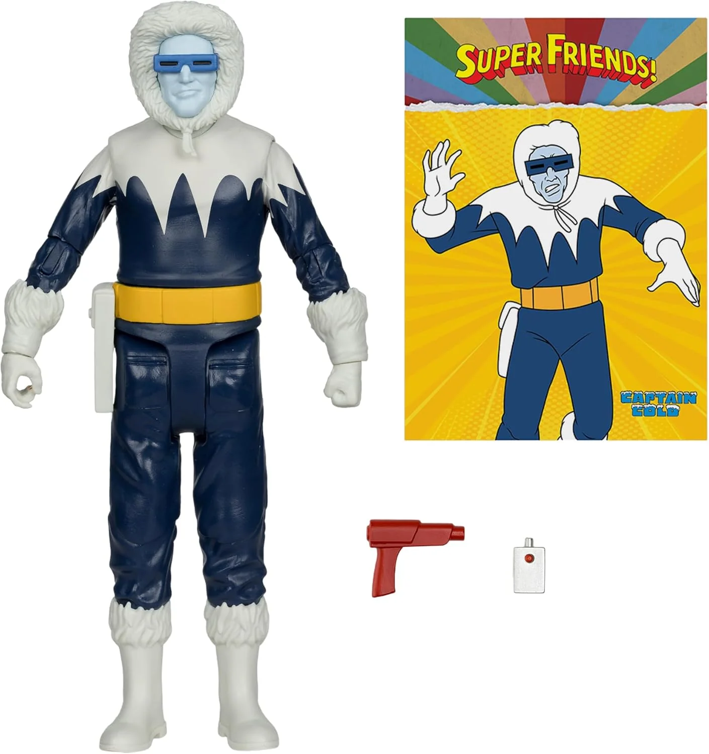 DC Retro Superfriends 6 Inch Action Figure Wave 2 - Captain Cold - Image 2