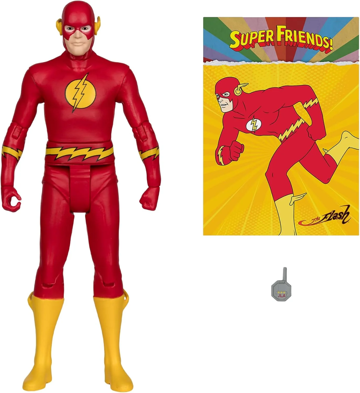 DC Retro Superfriends 6 Inch Action Figure Wave 2 - The Flash - Image 2