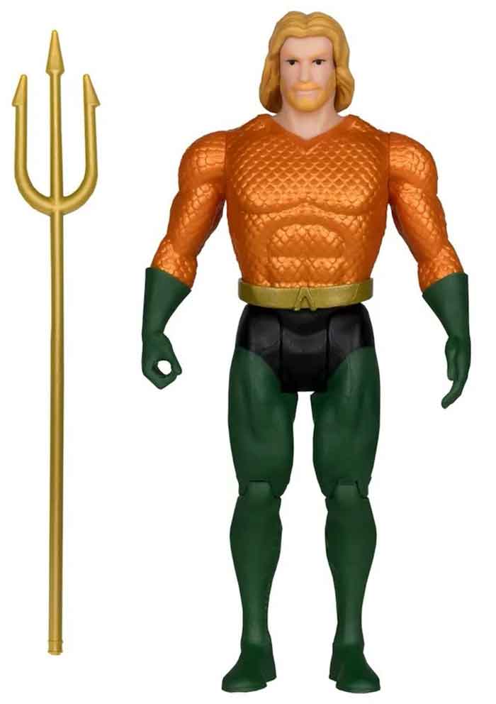 DC Super Powers 4 Inch Action Figure Wave 9 Exclusive - Aquaman Mettalic Orange Suit - Image 2