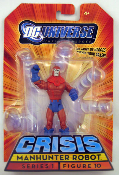 DC Universe Infinite Heroes Crisis Series 1: Manhunter Robot #10 (Sub-Standard Packaging)