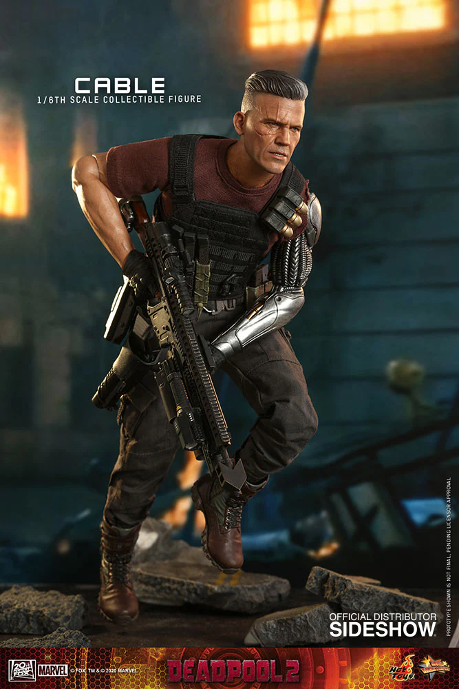 Deadpool 2 12 Inch Action Figure 1/6 Scale Series - Cable Hot Toys 906791 - Image 2