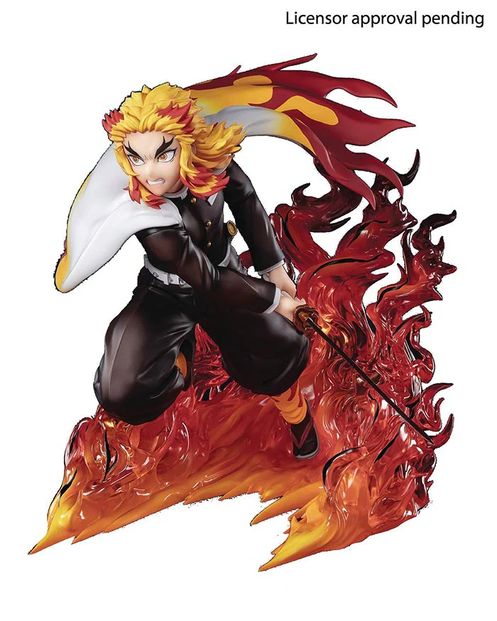 Demon Slayer Kimetsu No Yaiba 6 Inch Statue Figure Figuarts Zero - Kyojuro Rengoku Flame Hashira - Image 2