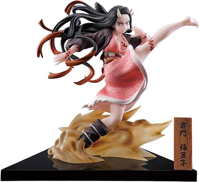 Demon Slayer Kimetsu No Yaiba 5 Inch Statue Figure Ichiban - Nezuko Kamado Demon Form (The city where demons dwell) - Image 2