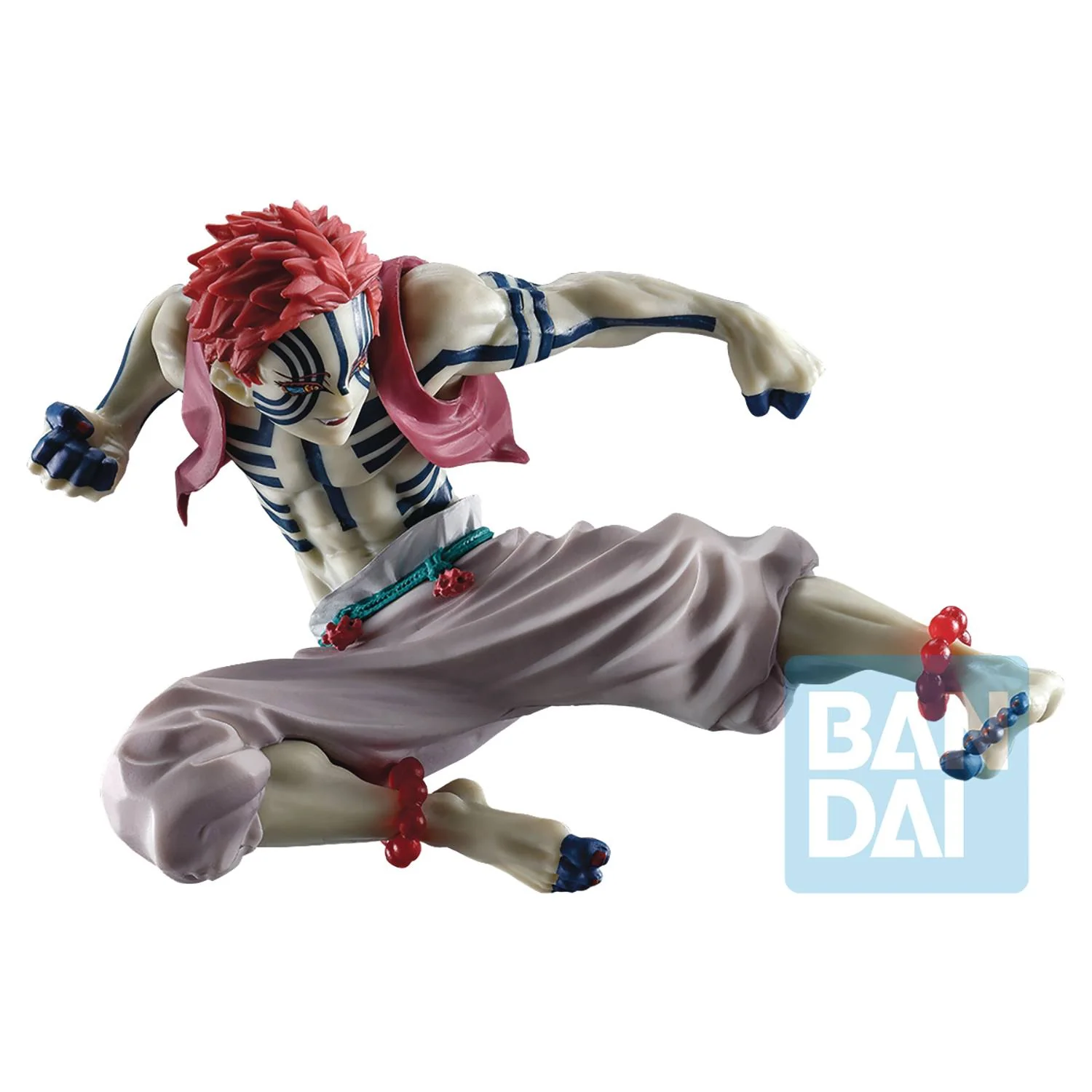 Demon Slayer Kimetsu No Yaiba 4 Inch Statue Figure Ichiban - Shake The Sword Akaza - Image 2
