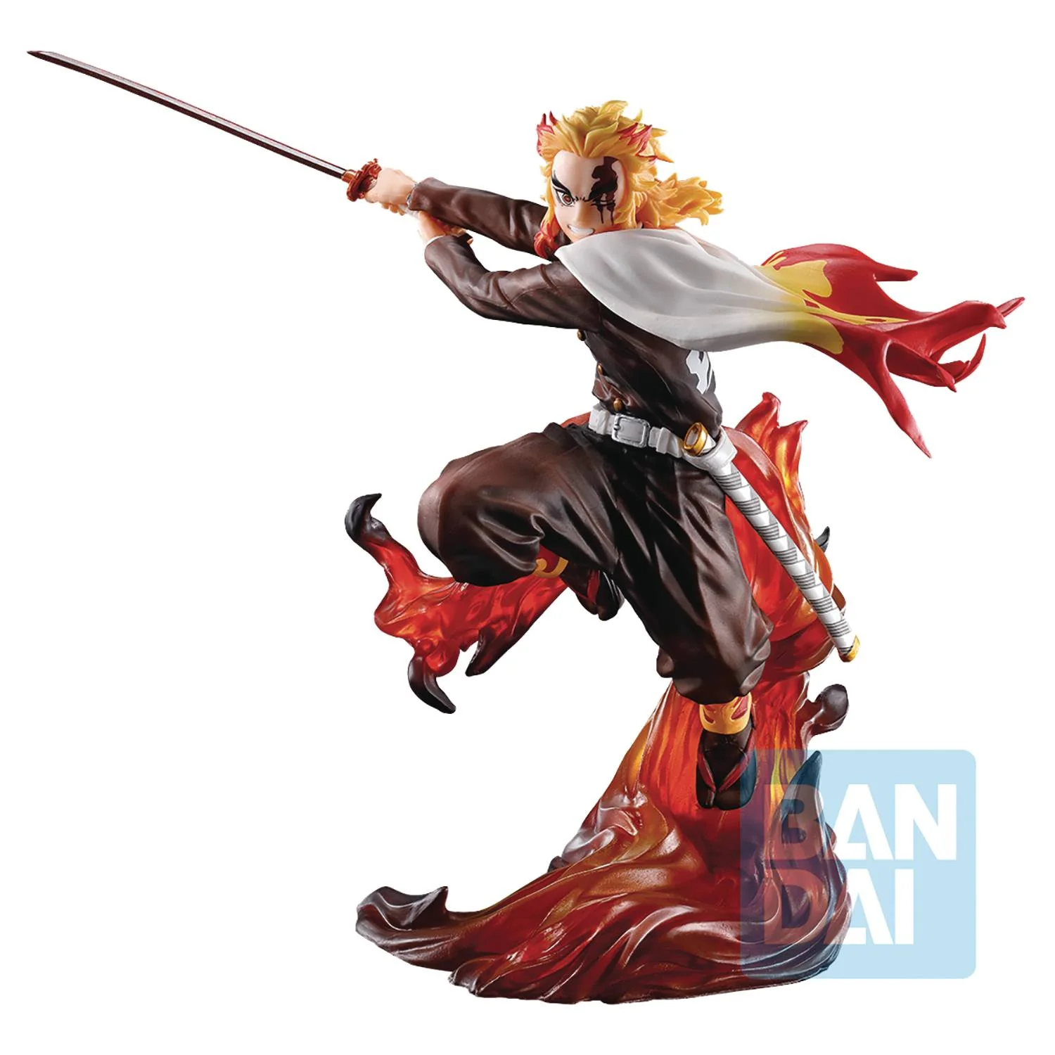 Demon Slayer Kimetsu No Yaiba 6 Inch Statue Figure Ichiban - Shake The Sword Rengoku - Image 2