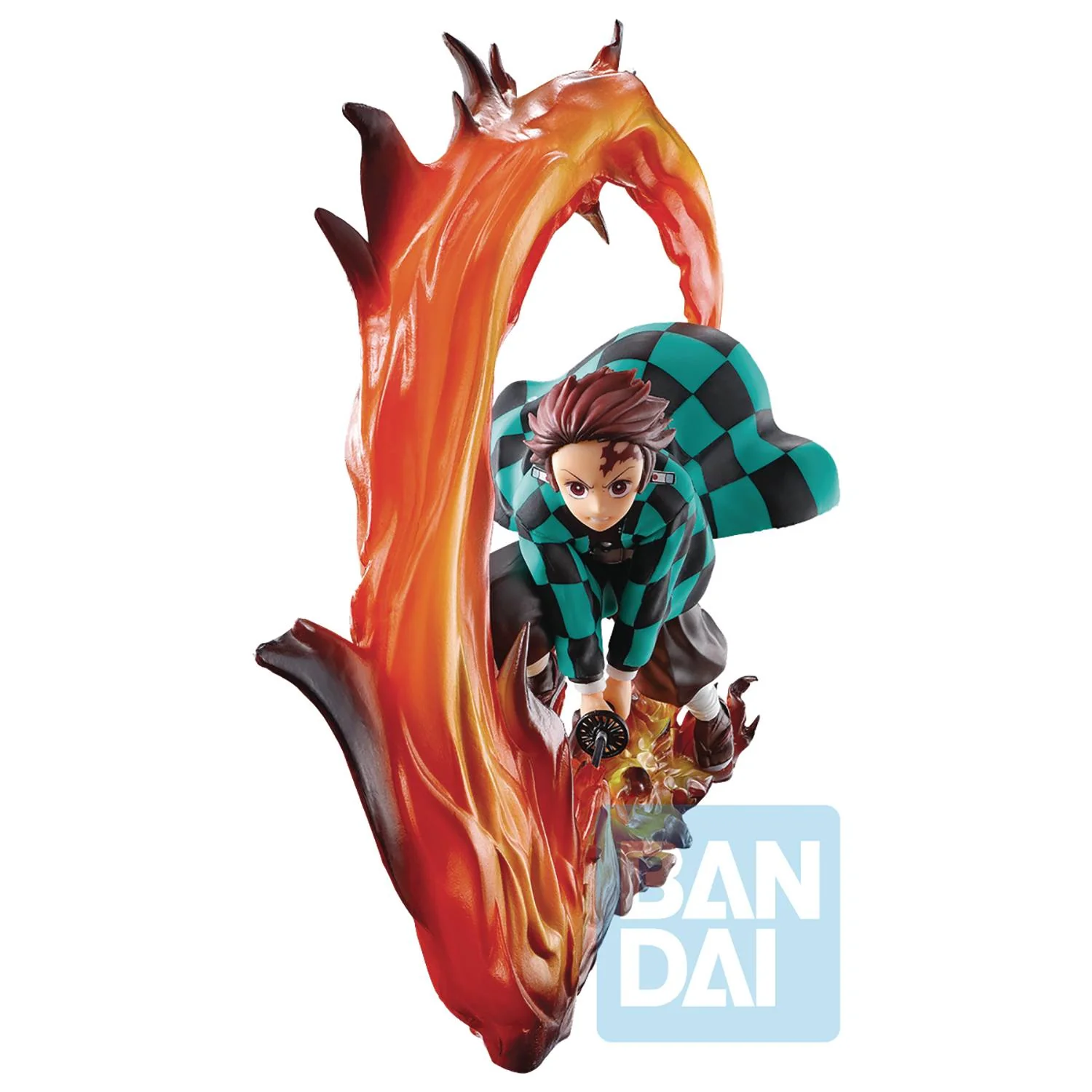 Demon Slayer Kimetsu No Yaiba 4 Inch Statue Figure Ichiban - Shake The Sword Tanjiro - Image 2