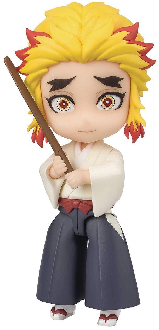 Demon Slayer Kimetsu No Yaiba Mugen Train 5 Inch Mini Figure Figuarts Mini - Senjuro Rengoku - Image 2