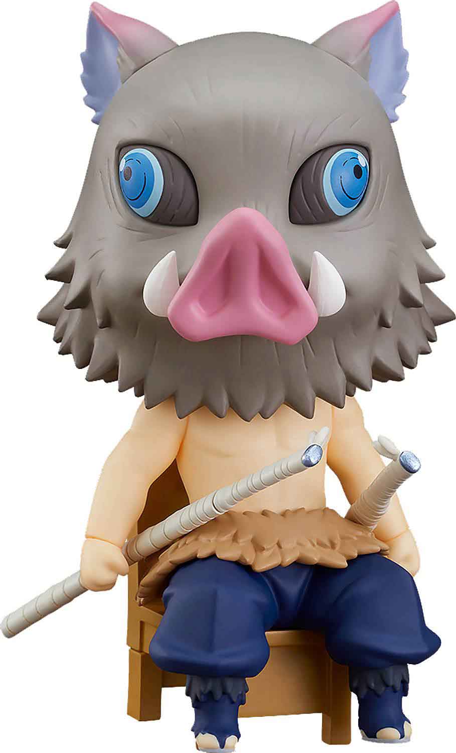 Demon Slayer Kimetsu No Yaiba 4 Inch Action Figure Nendoroid Swacchao - Inosuke Hashibira - Image 2