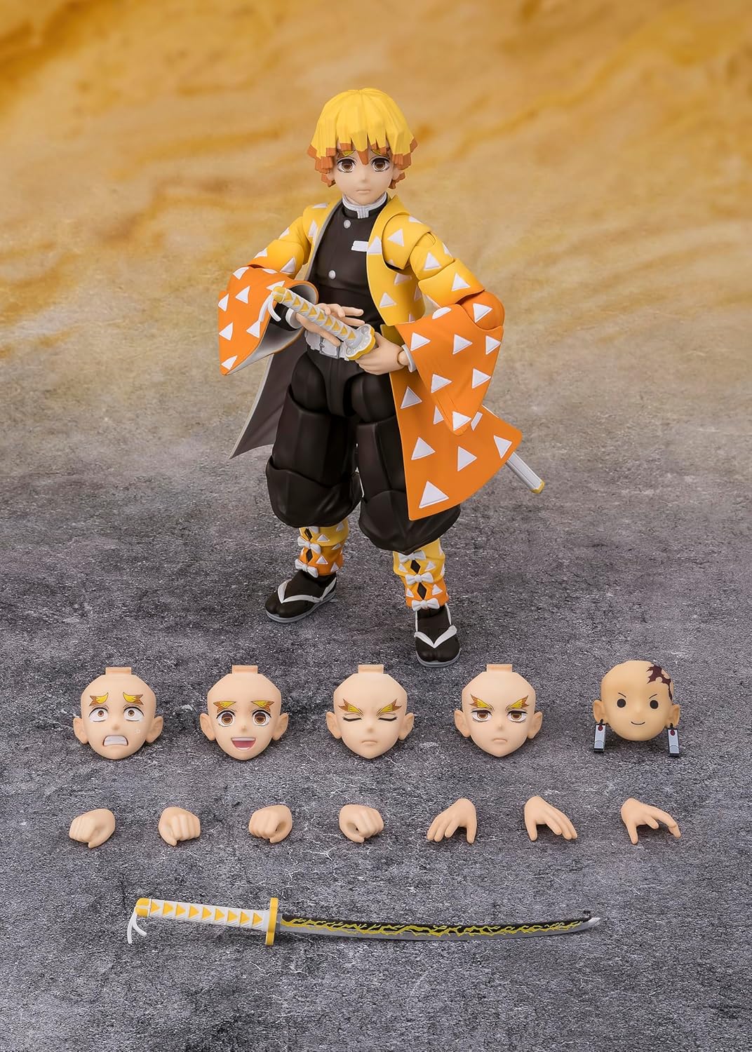 Demon Slayer Kimetsu No Yaiba 6 Inch Action Figure S.H.Figuarts - Zenitsu Agatsuma - Image 2