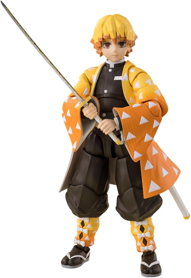 Demon Slayer Kimetsu No Yaiba 6 Inch Action Figure S.H.Figuarts - Zenitsu Agatsuma - Image 3