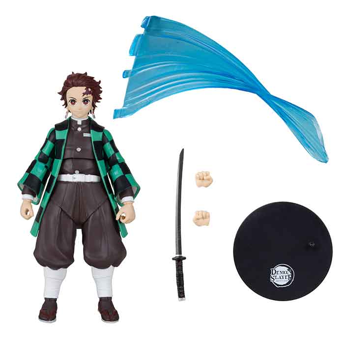 Demon Slayer Kimetsu No Yaiba 7 Inch Action Figure Wave 1 - Tanjiro Kamado - Image 2