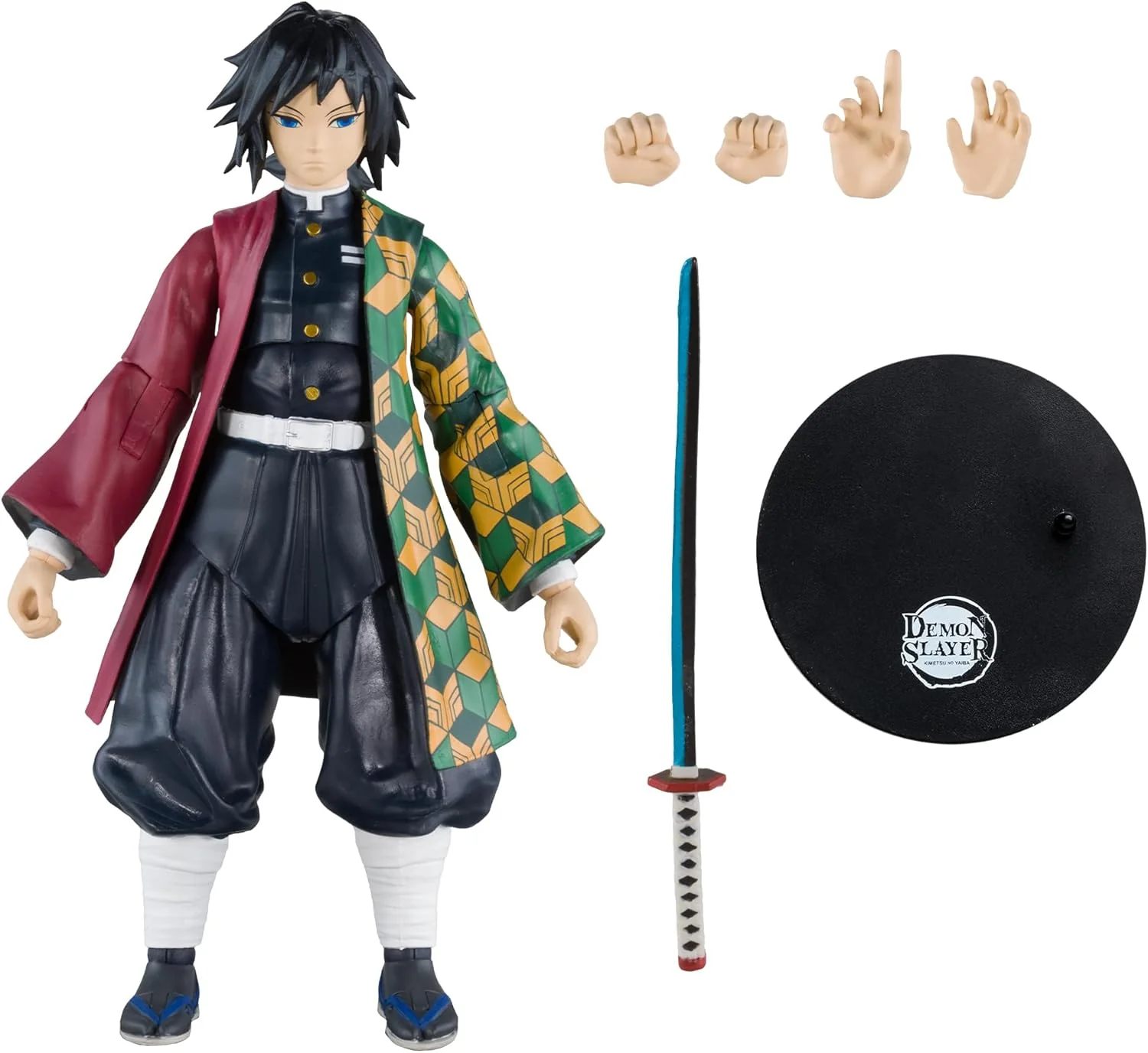 Demon Slayer Kimetsu No Yaiba 7 Inch Action Figure Wave 2 - Giyu Tomioka - Image 2