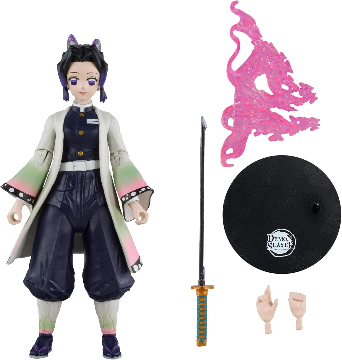 Demon Slayer Kimetsu No Yaiba 7 Inch Action Figure Wave 2 - Shinobu Kocho - Image 2