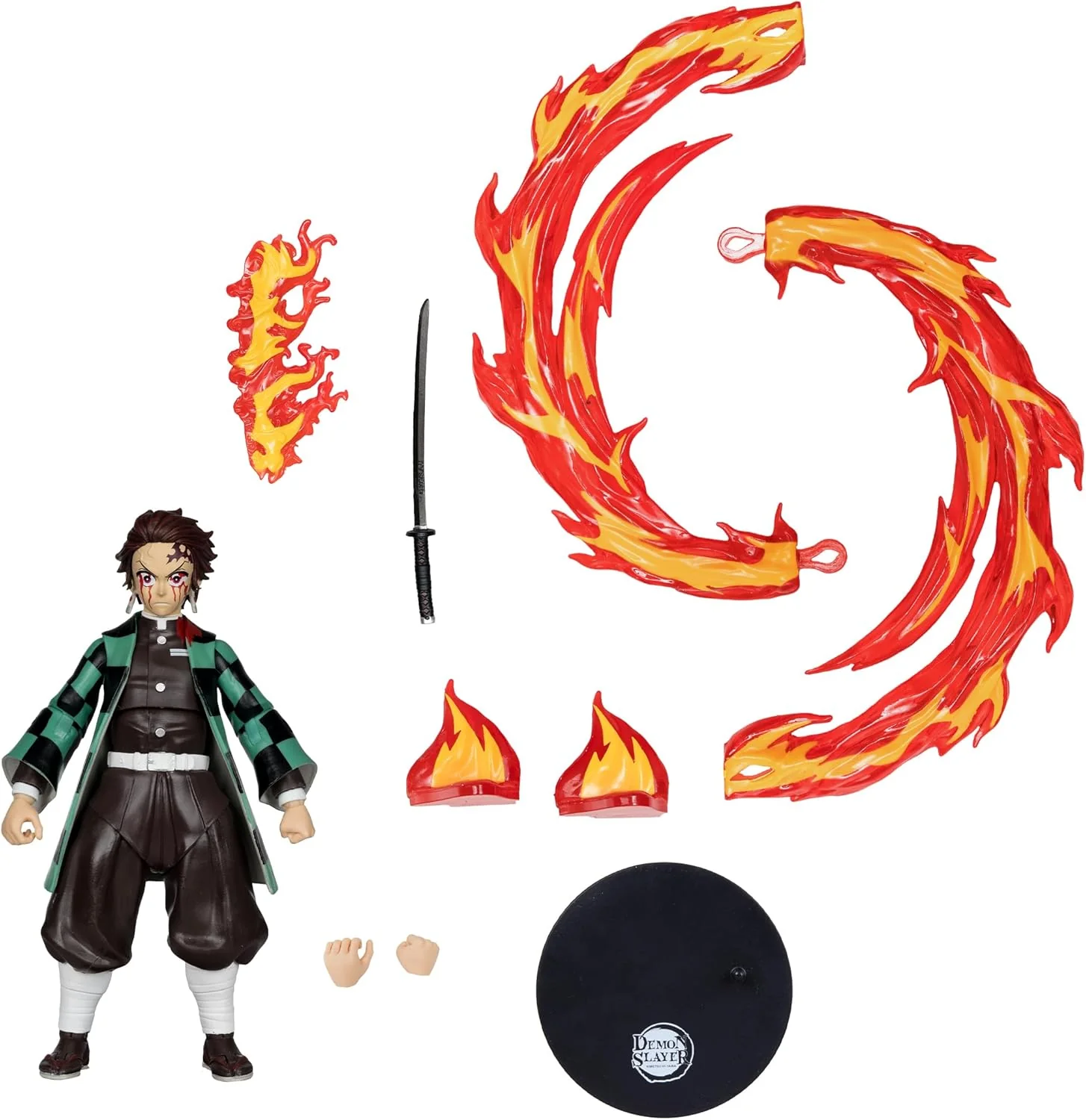 Demon Slayer Kimetsu No Yaiba 7 Inch Action Figure Wave 5 - Tanjiro Kamado (Daki Battle) - Image 2