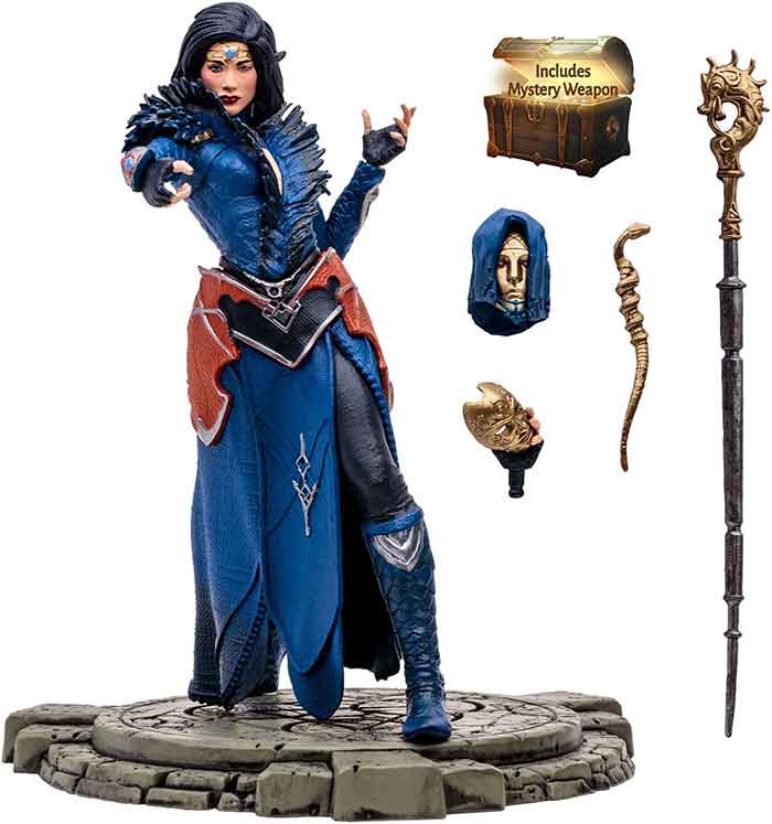 Diablo IV 7 Inch Static Figure Common Wave 1 - Hydra Lightning Sorceress - Image 2