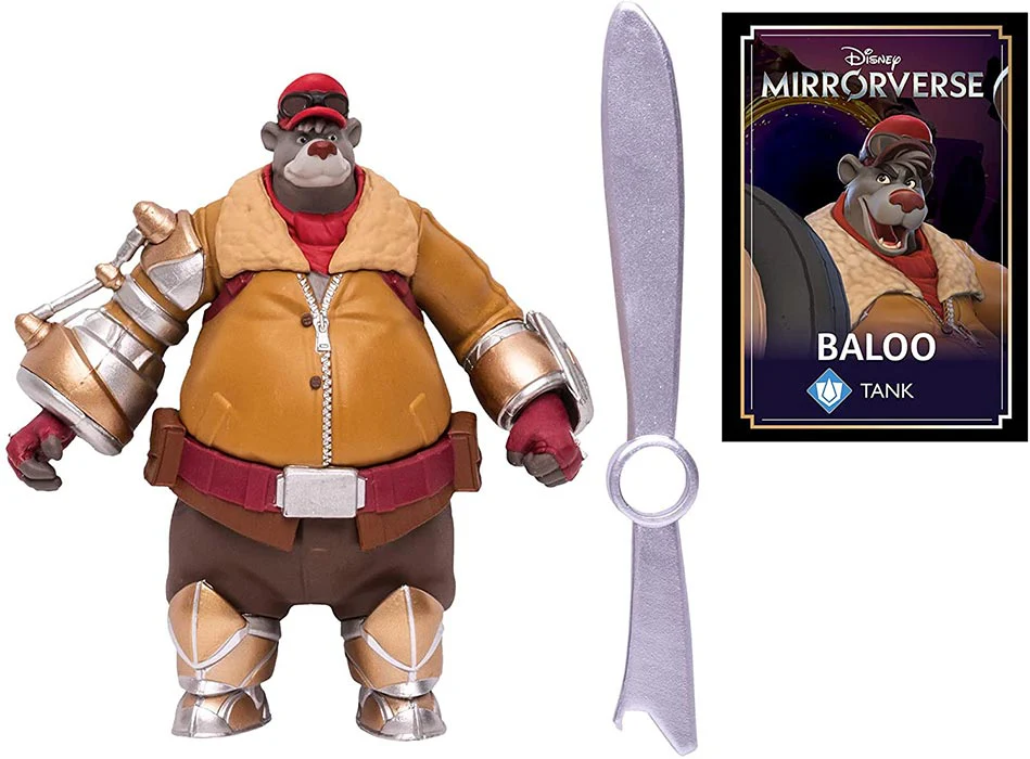 Disney Mirrorverse 5 Inch Action Figure Basic Wave 2 - Baloo - Image 2