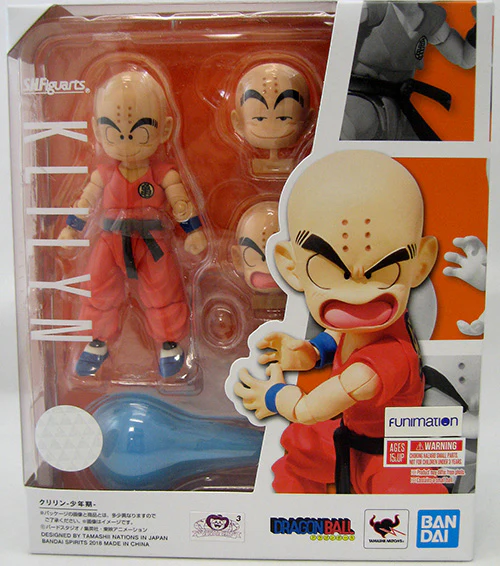 Dragonball 5 Inch Action Figure S.H. Figuarts - Kid Krillin - Image 2