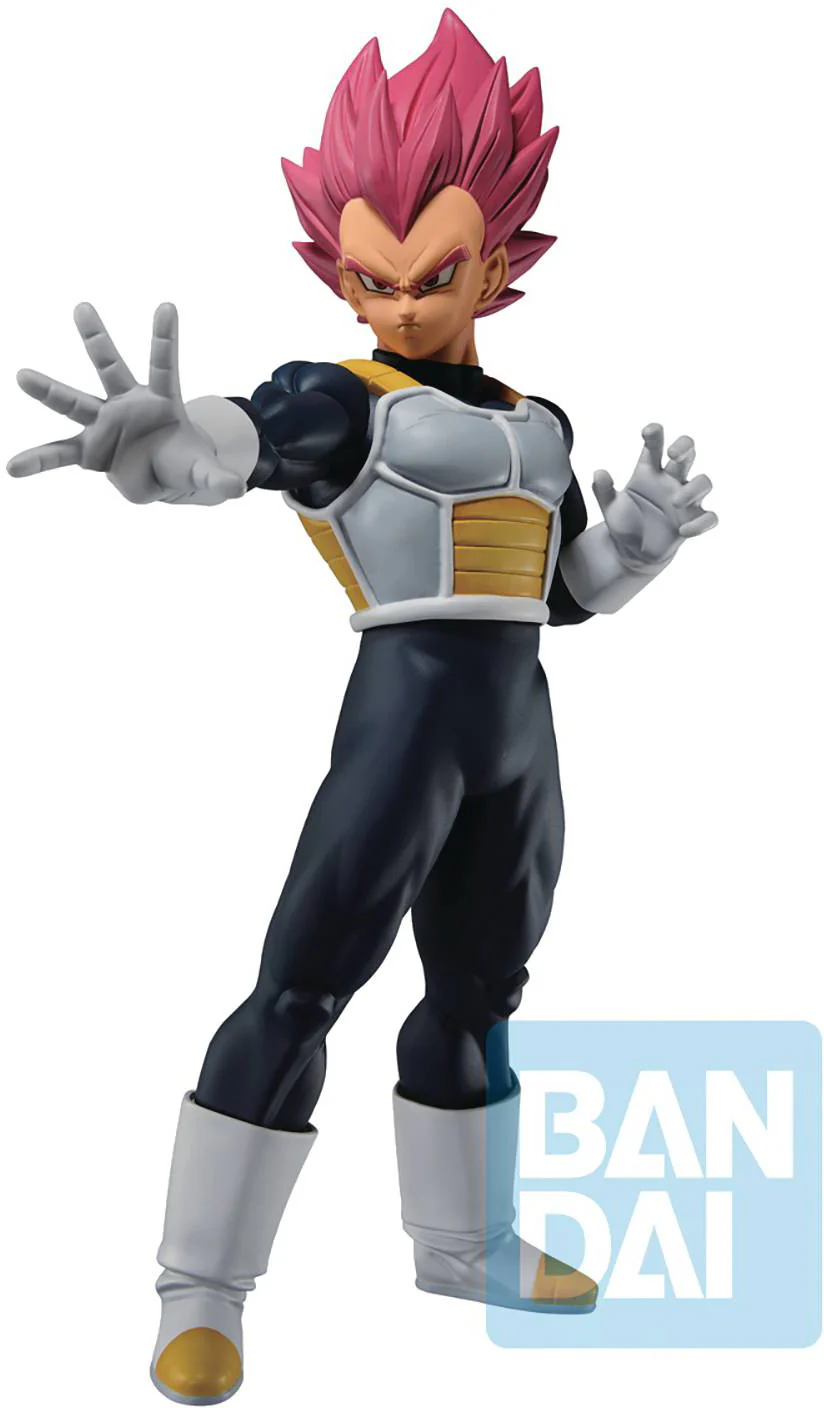 Dragonball Super Back To The Film 9 Inch Static Figure Ichiban - Super Saiyan God Vegeta - Image 2