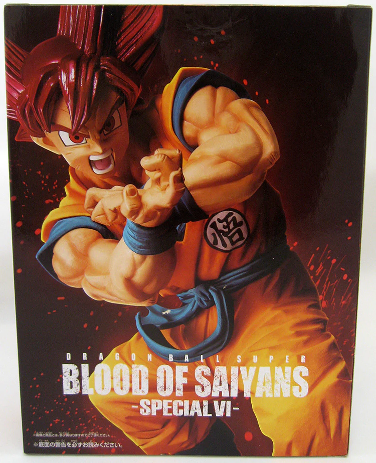 Dragonball Super 6 Inch Static Figure Blood Of Saiyans - Super Saiyan God Son Goku V6 - Image 2