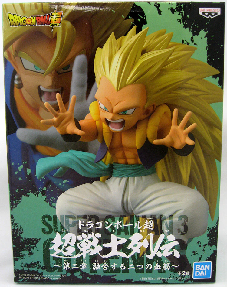Dragonball Super 6 Inch Static Figure Chosenshiretsuden - Super Saiyan 3 Gotenks - Image 2