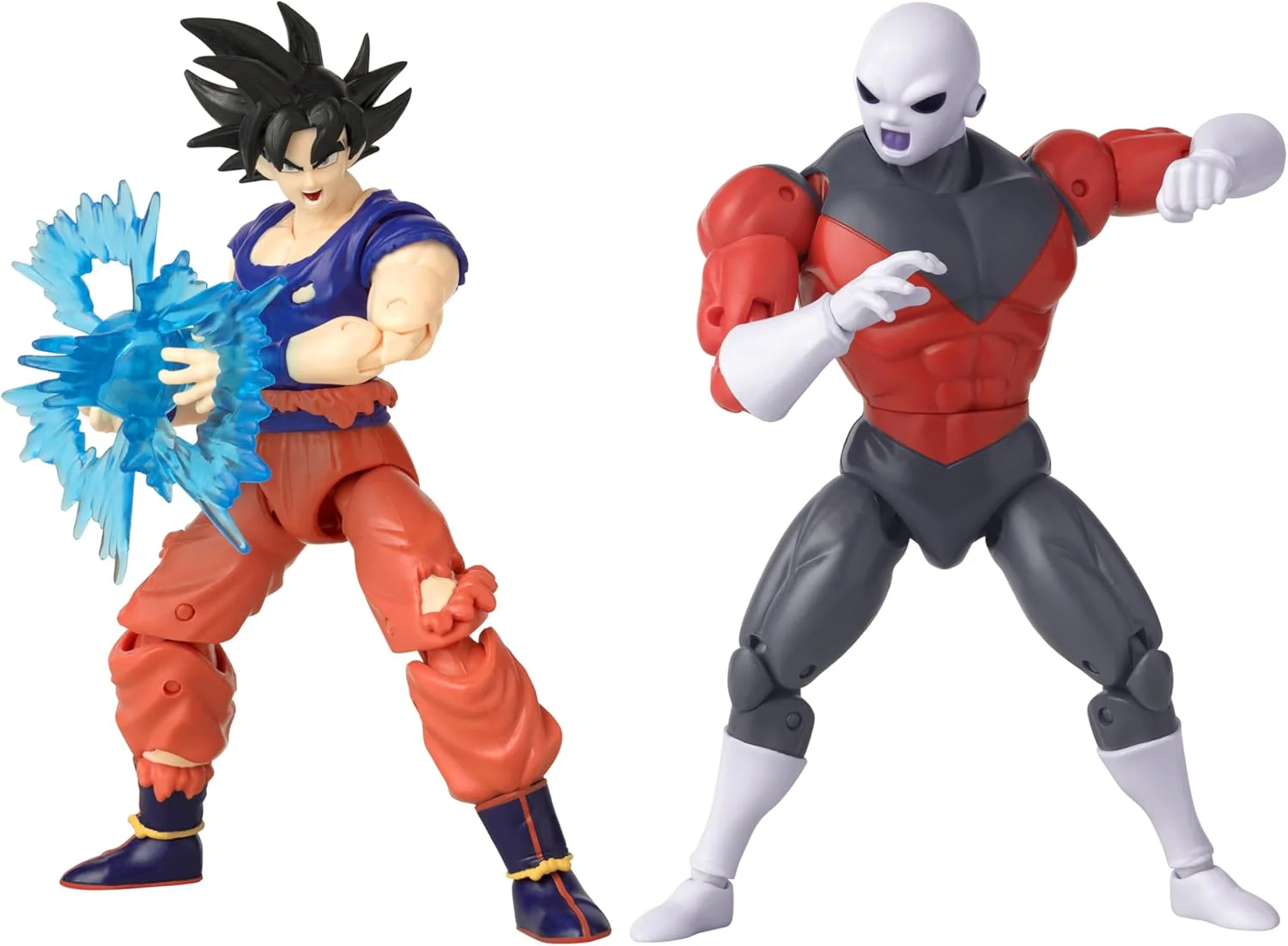Dragonball Super 6 Inch Action Figure Dragon Stars 2-Pack - Goku Ultra Instinct Sign vs Jiren - Image 2