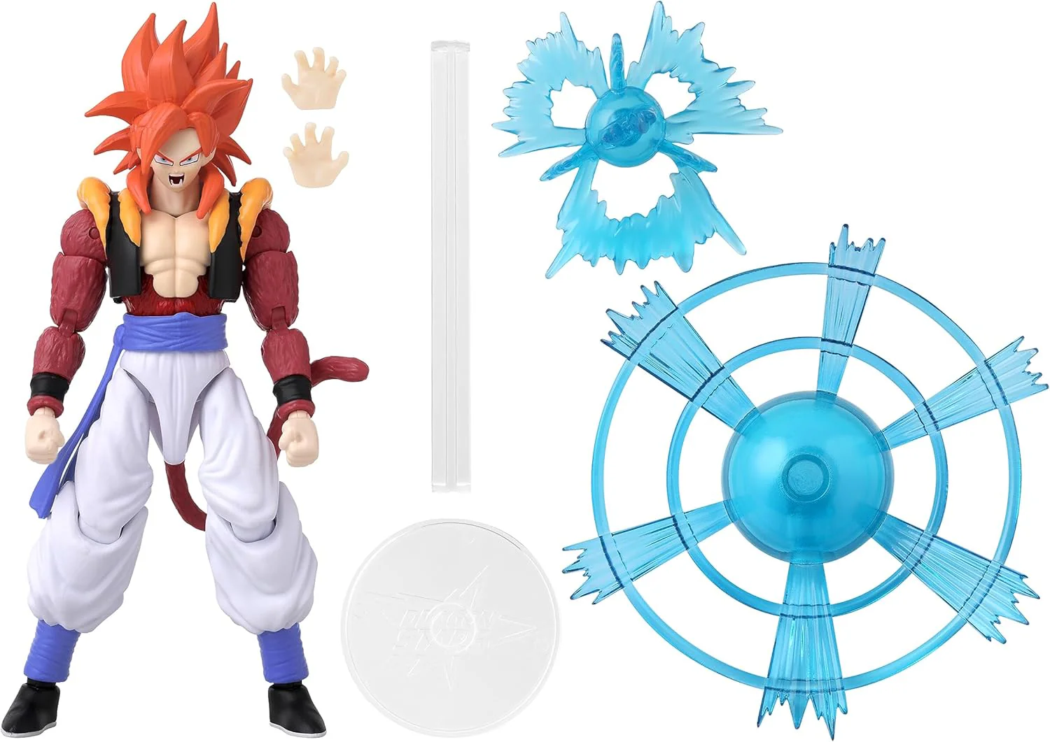 Dragonball Super 6 Inch Action Figure Dragon Stars Power Up Pack - Super Saiyan 4 Gogeta - Image 2