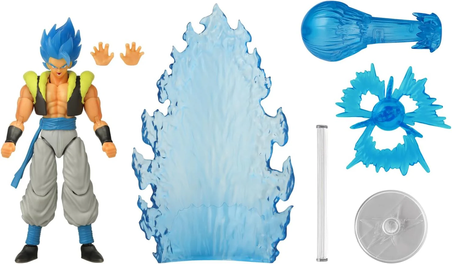 Dragonball Super 6 Inch Action Figure Dragon Stars Power Up Pack - Super Saiyan Blue Gogeta - Image 2
