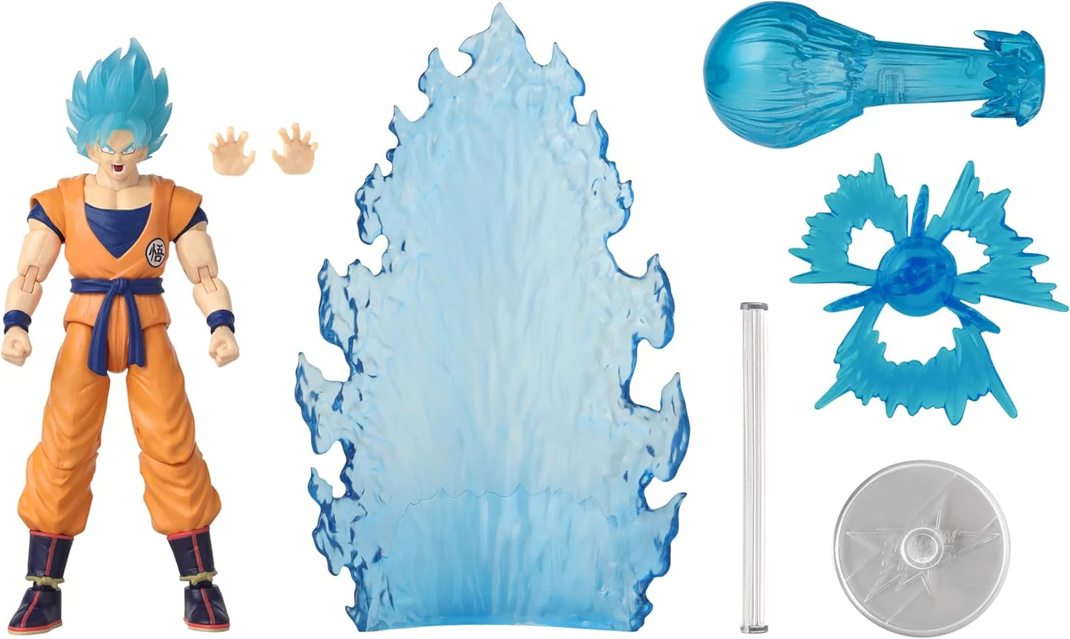 Dragonball Super 6 Inch Action Figure Dragon Stars Power Up Pack - Super Saiyan Blue Goku - Image 2